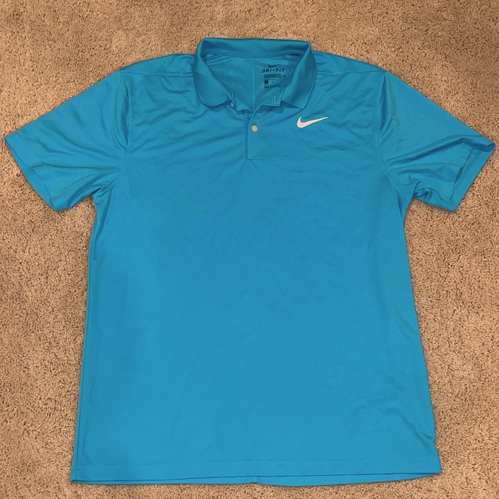Light Blue Nike Golf Polo